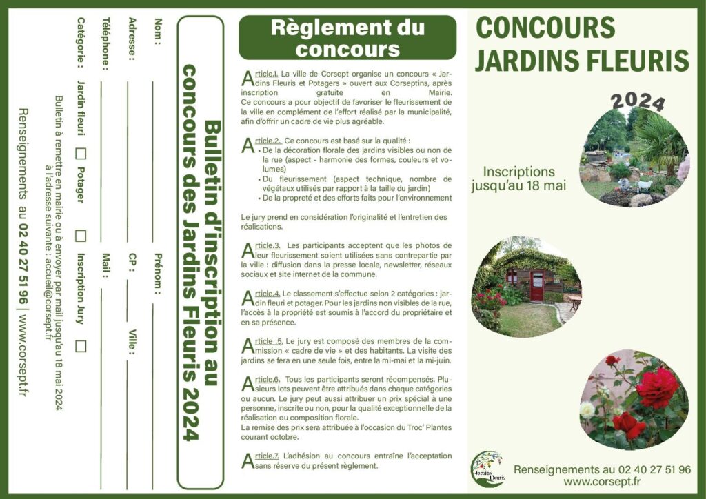 Image du document Bulletin d’inscription – règlement jardins fleuris